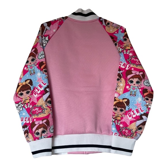Little girls graphic bomber jacket - Picture 2 of 10